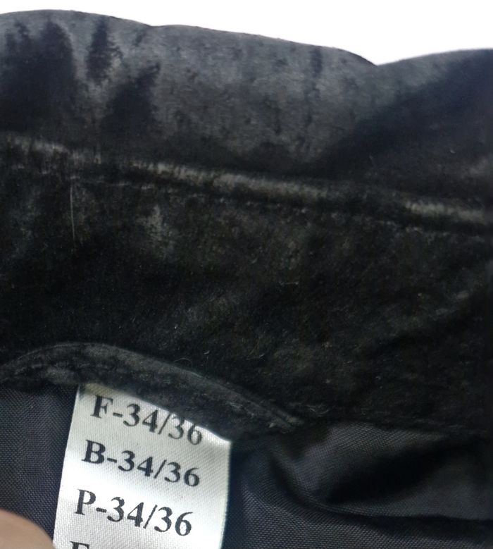 Blouson cuir , long , femme , taille 34 / 36 - photo numéro 5