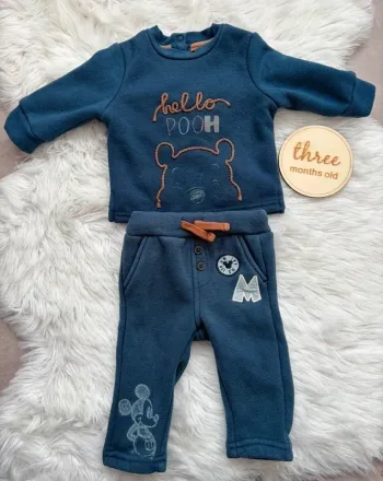 Ensemble bébé Disney 3 mois haut et pantalon 💙