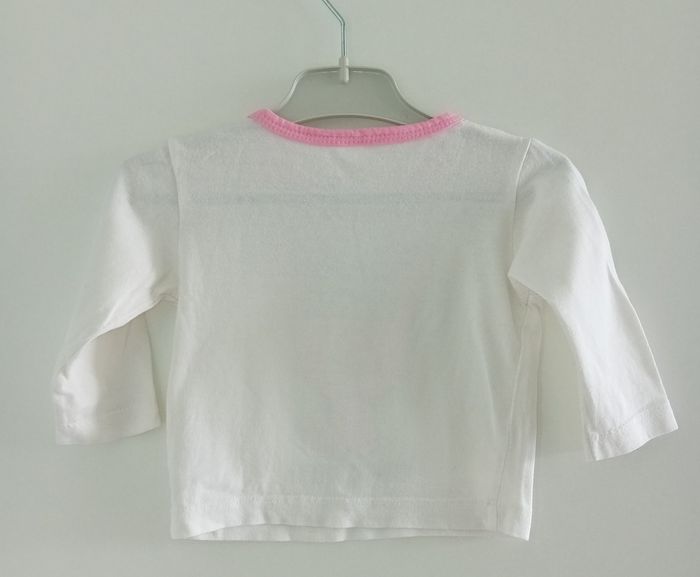 T-shirt manches longues Zeeman 6 mois fille - photo numéro 2