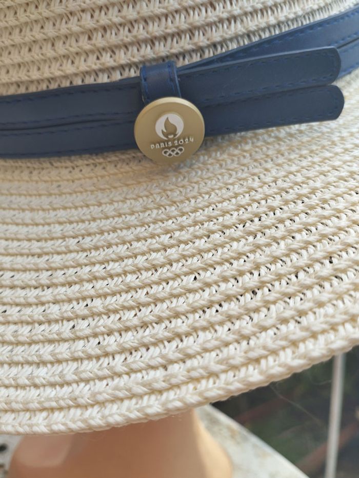 Chapeau Panama édition officielle des JO jeux de Paris 2024 neuf avec étiquette - photo numéro 4