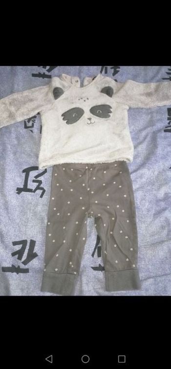 Pyjama 2 pièces haut chaud