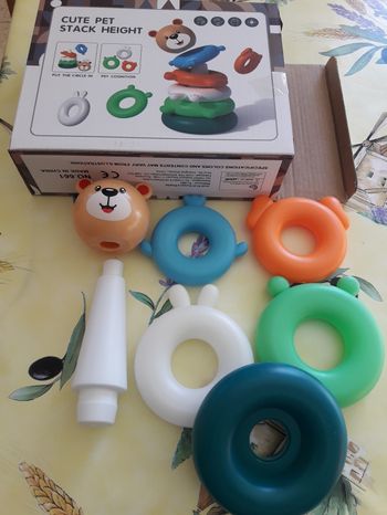 Jouet eveil ourson à empiler