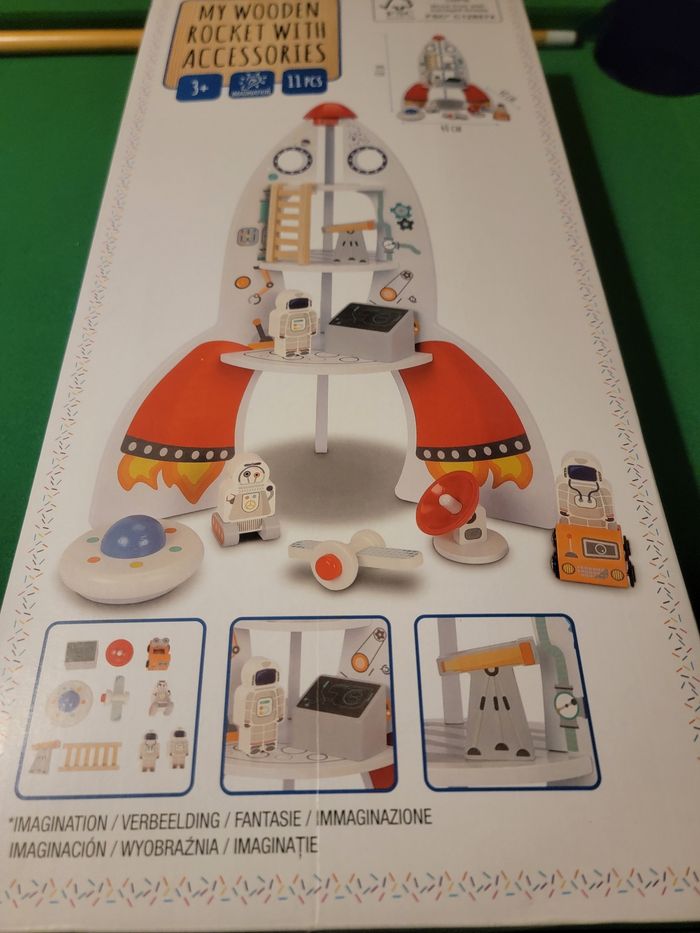 Fusée en bois MY WOODEN - photo numéro 3