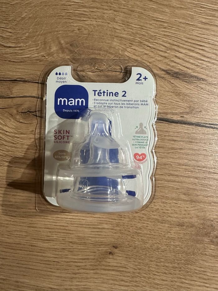 Tétines MAM débit 2