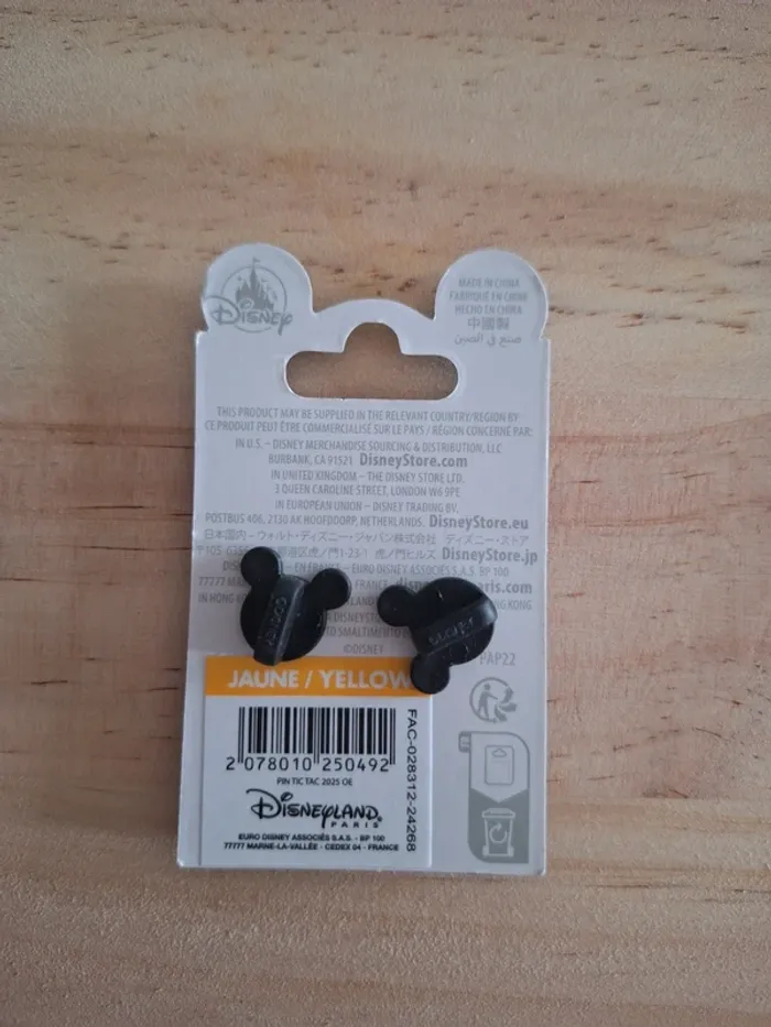 Pin's Disneyland Paris Tic et Tac 2025 - photo numéro 2