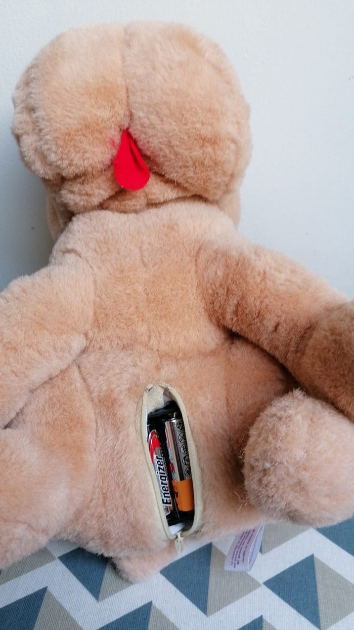 Peluche chien - photo numéro 2