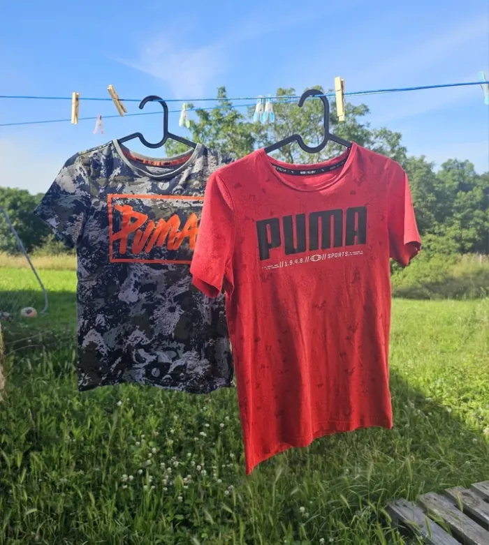 2 tee shirt puma garçon 11 12 ans + 1 gratuit - photo numéro 6