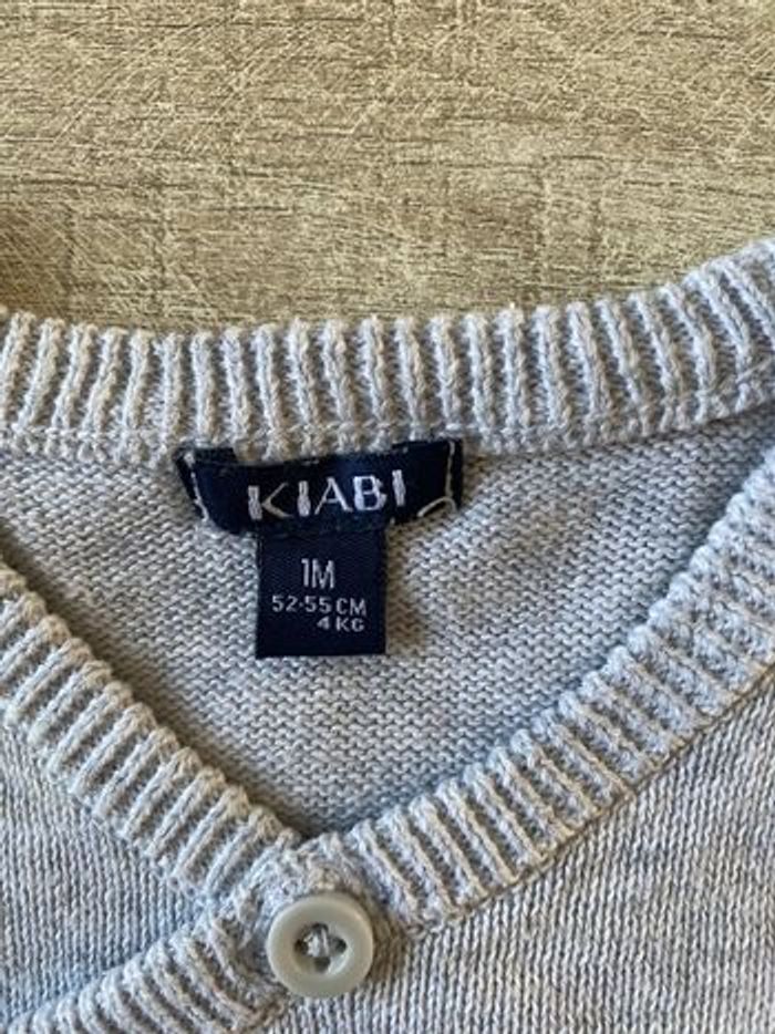 Brassière grise Kiabi 1mois - photo numéro 2