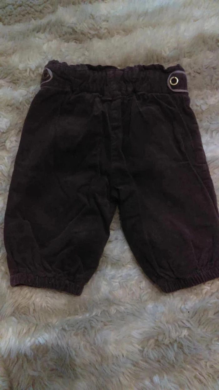 Pantalon, fille, hiver, violet 3 mois ou 60 cm - Cocoon -2 vêtements achetés le 3ème offer - photo numéro 4