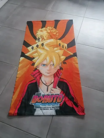 Serviette de plage Boruto. Naruto next generations