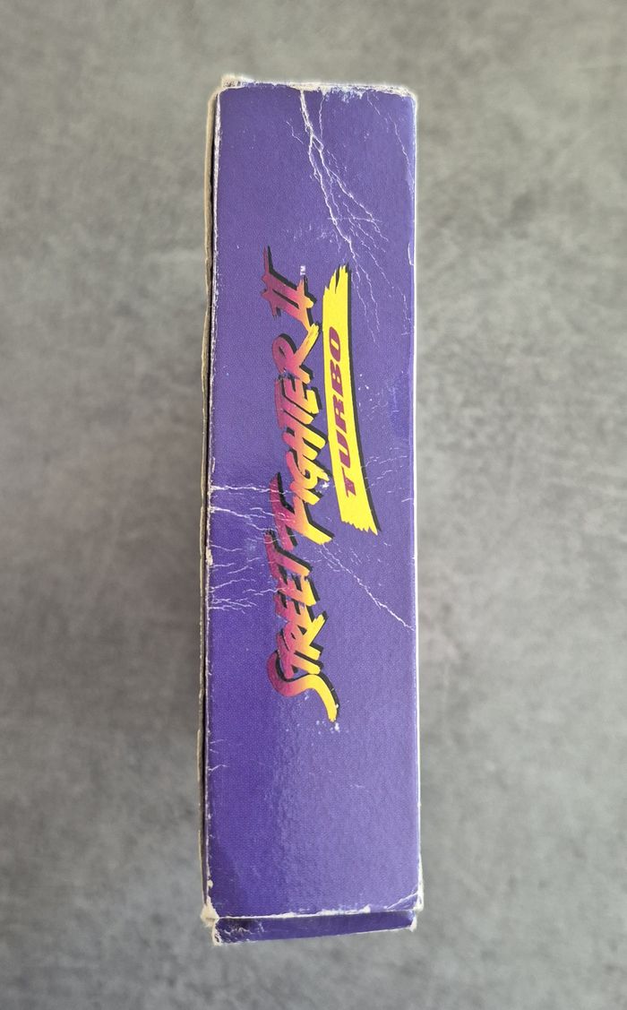 Jeu Street Fighter 2 Turbo Super Nintendo Snes FAH Complet CIB - photo numéro 2
