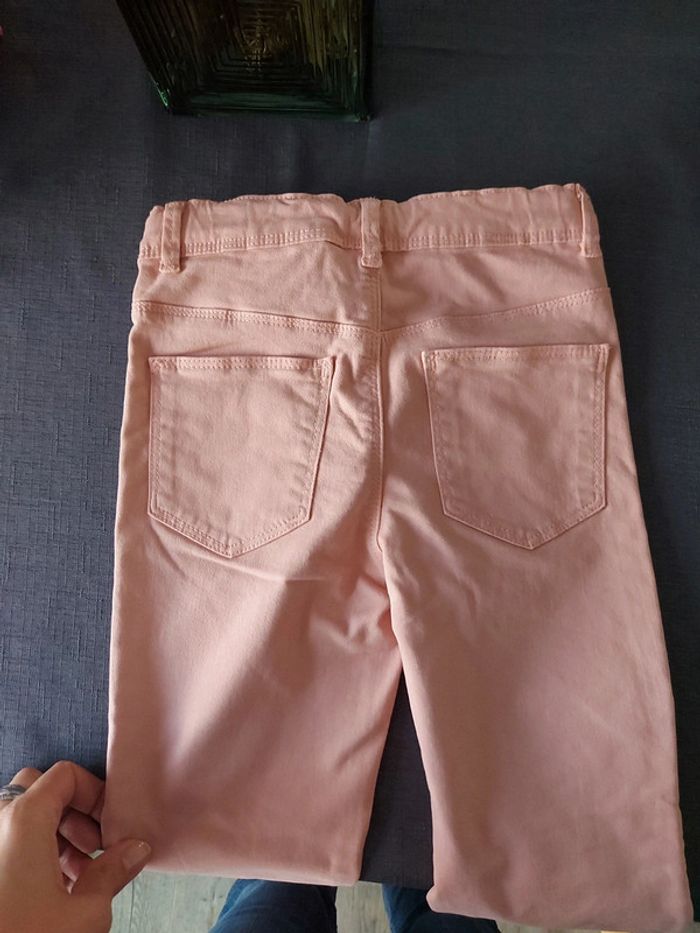 Pantalon skinny Kiabi 7 ans rose clair - photo numéro 11