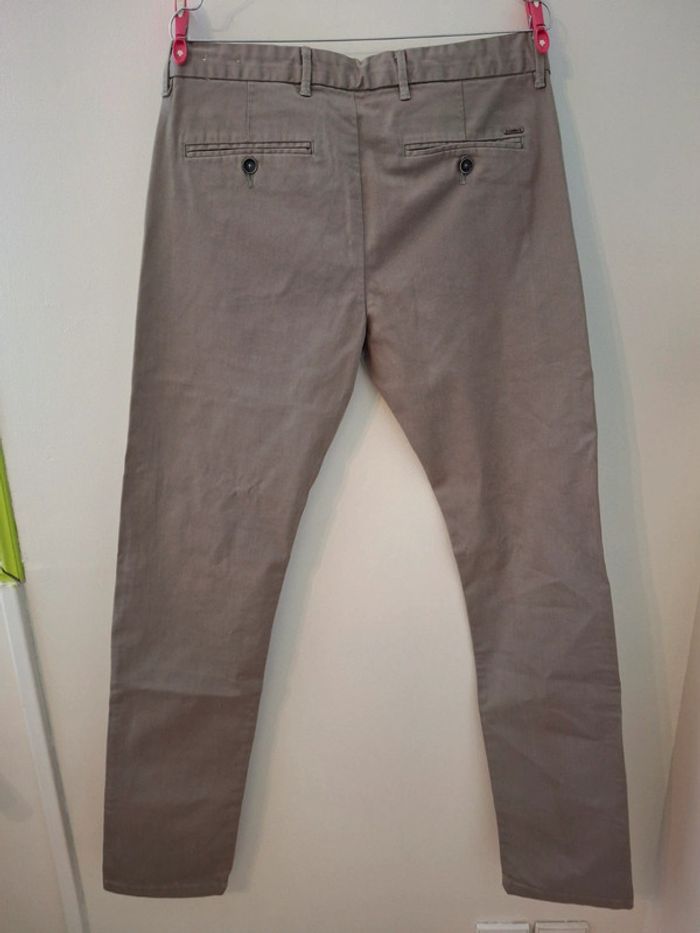 Jean droit Celio beige 42 - photo numéro 2