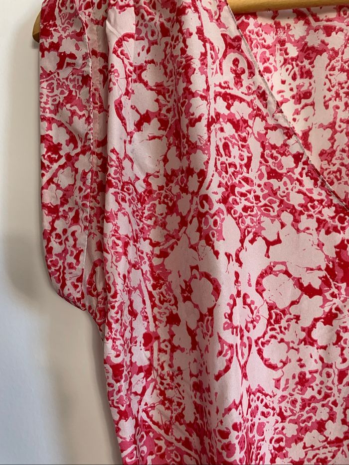 Robe comptoir des cotonniers en soie - vintage - tbe - taille 34 - photo numéro 5