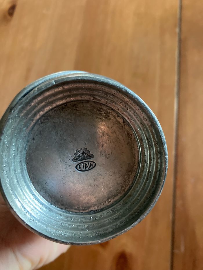 Vase en étain - photo numéro 5