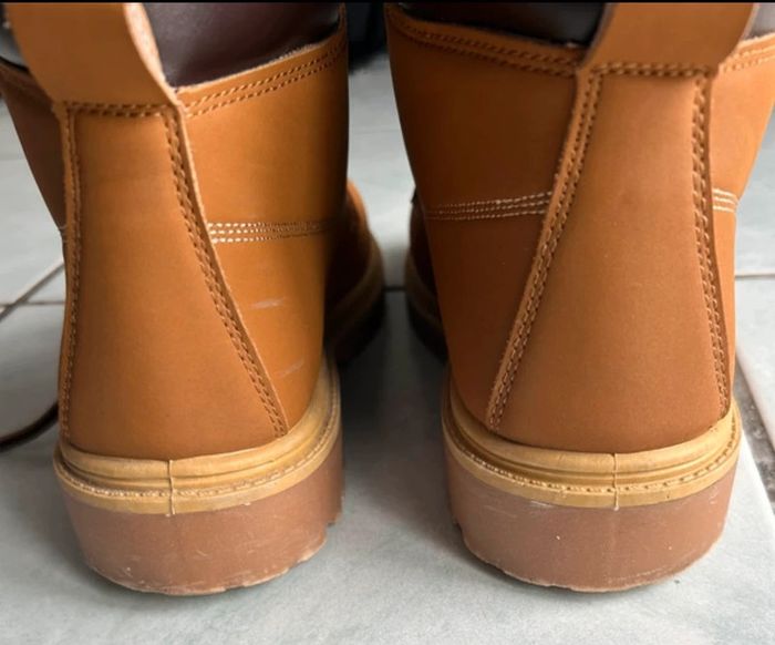 Boots camel homme - photo numéro 8