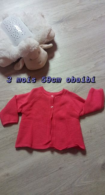 Gilet 3 mois