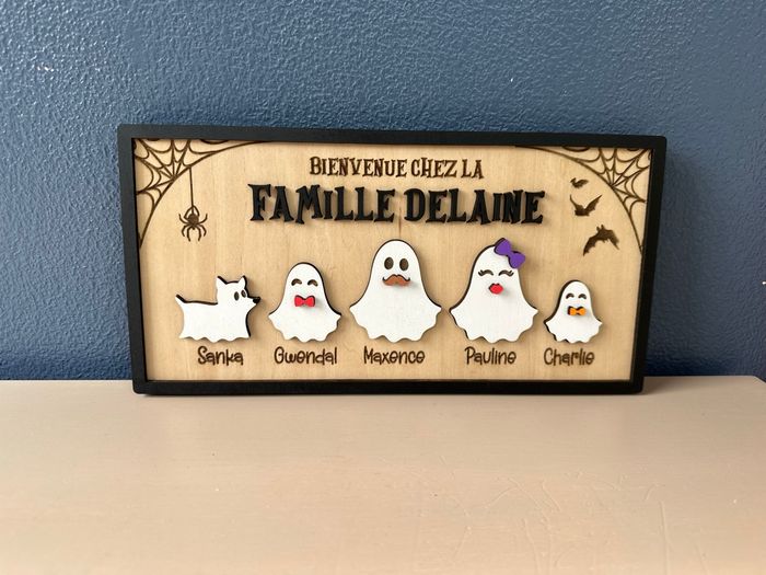 🎃👻 Pancarte de bienvenue spéciale Halloween 👻🎃