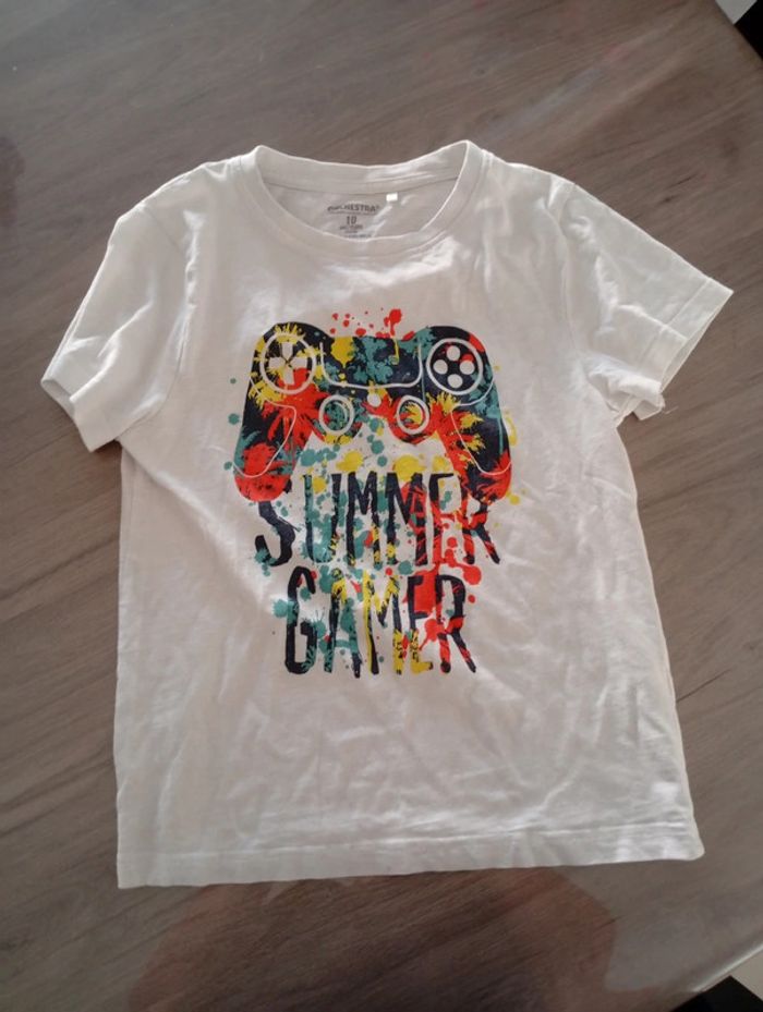T-shirt gamer 10 ans