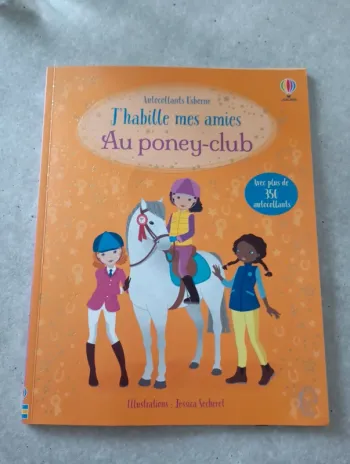 Livre activité poney
