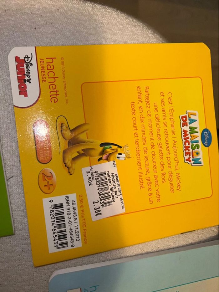 Lot ou unité livres Disney mon histoire du soir Disney - photo numéro 3