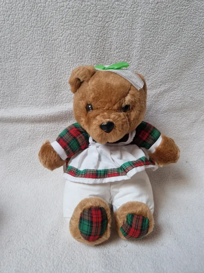 Lot de 5 ancienne peluches vintage - photo numéro 2
