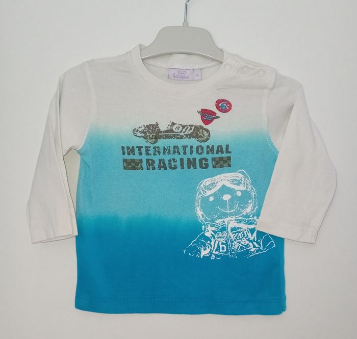 T-shirt manches longues 9 mois Bébé Rêve - photo numéro 2
