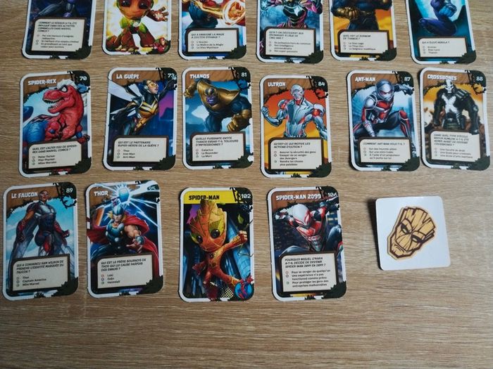 Lot 23 Cartes marvel leclerc 2024 - photo numéro 4