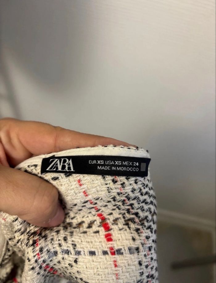 Robe à carreaux Zara neuve - photo numéro 4