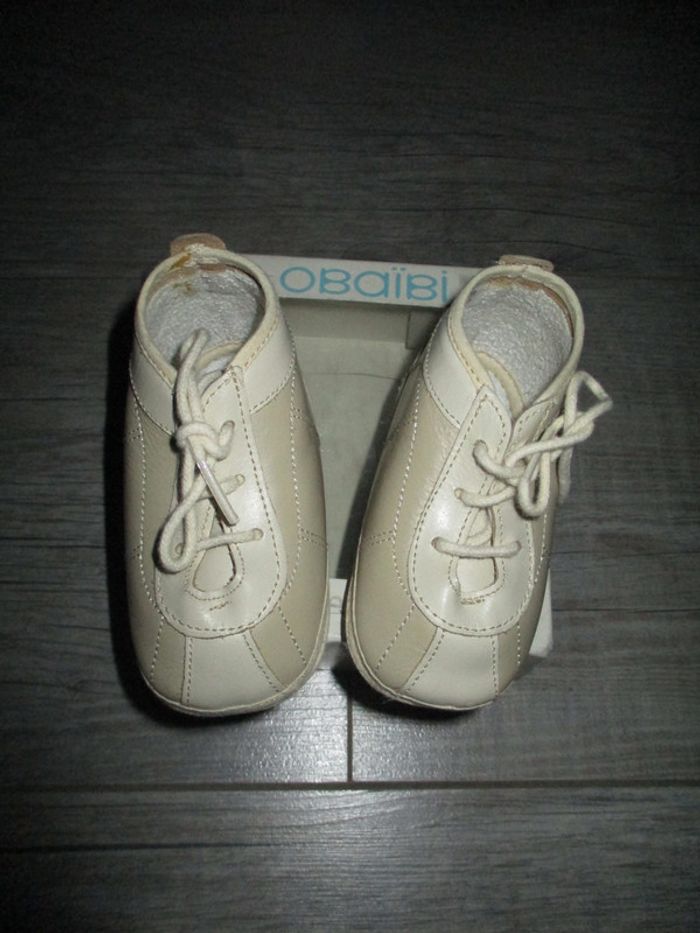 chaussons obaibi taille 1 (6/12 mois) - photo numéro 3