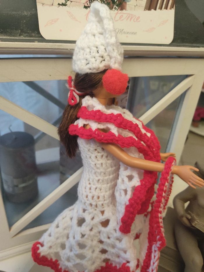 Vêtements pour Barbie Noël 3+1€ - photo numéro 5