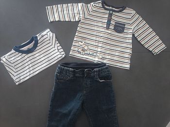 Ensemble bébé 9 mois – Bout’chou, Lee Cooper & Sergent Major