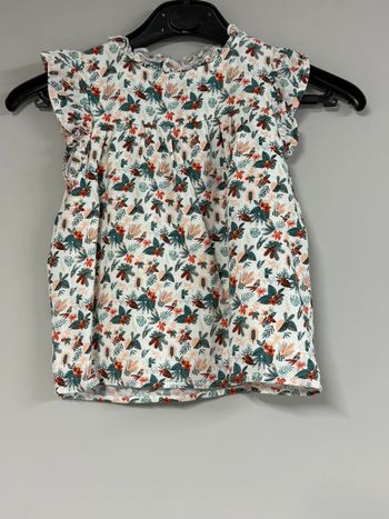 Blouse manche courte 5 ans