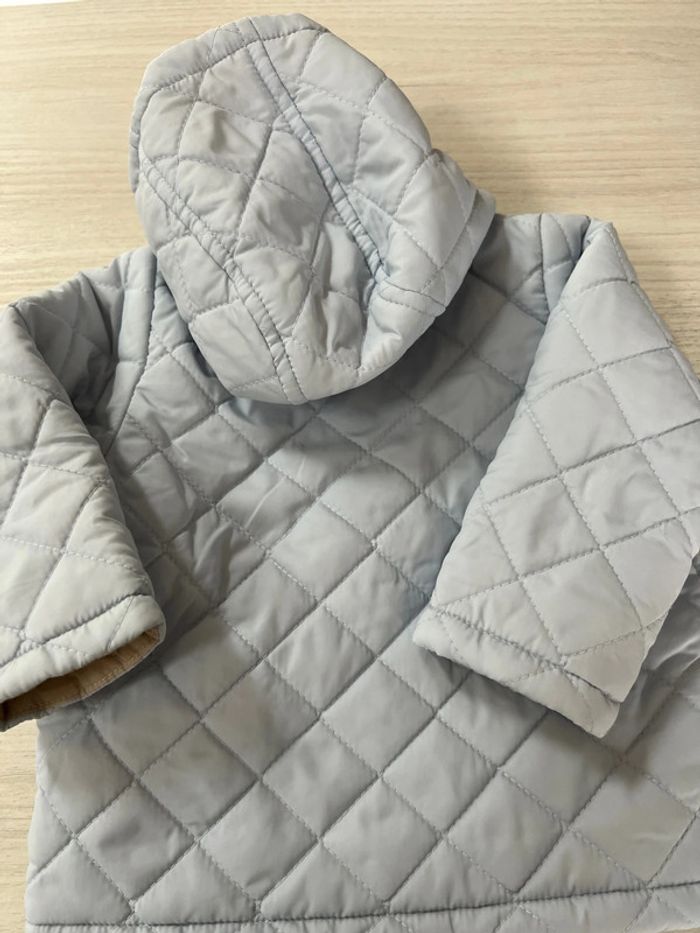 Doudoune Benetton bleu claire 6/8 mois - photo numéro 6