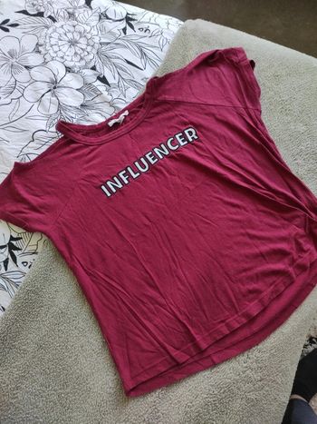 Top bordeau Jennyfer