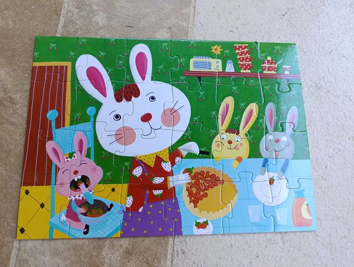 Puzzle 24 pièces lapin - photo numéro 4