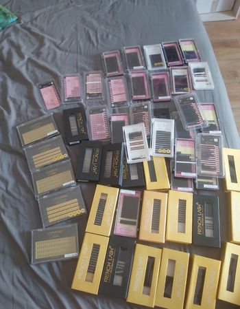 Lot extensions de cils