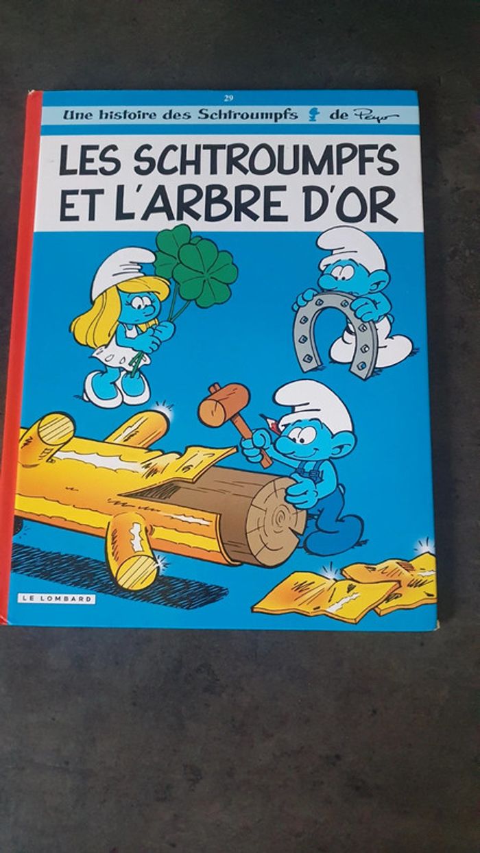 Les schtroumpfs et l'arbre d'or