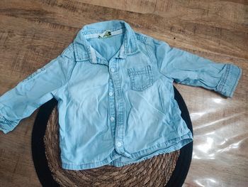 Chemise tape a l'oeil 12 mois