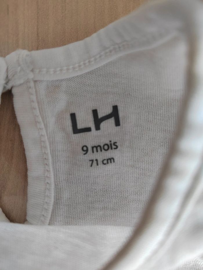 Tee-shirt fille 9 mois - photo numéro 3