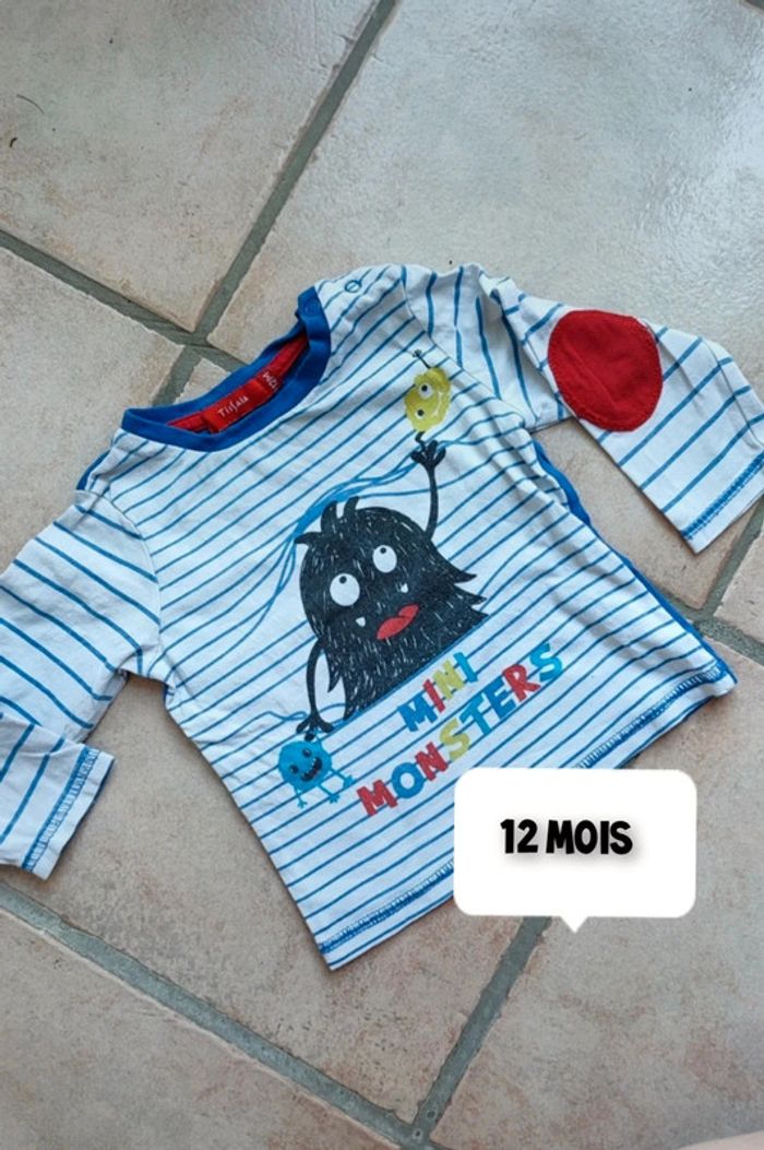 T-shirt mini monstre