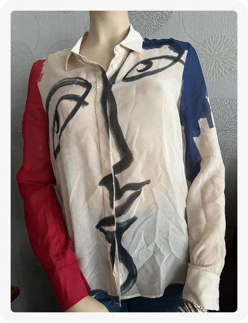 Belle chemise en soie Ikks t36