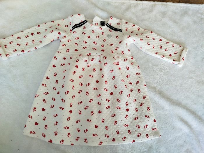 Robe cœurs terre de marin 18 mois