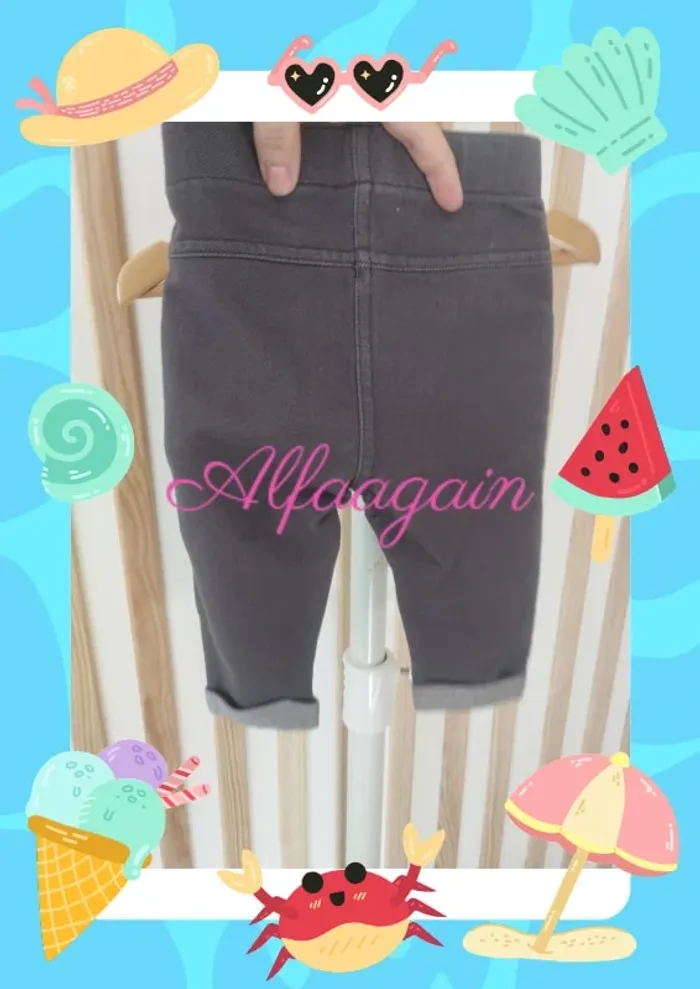 Lot legging jean neufs 6mois - photo numéro 8