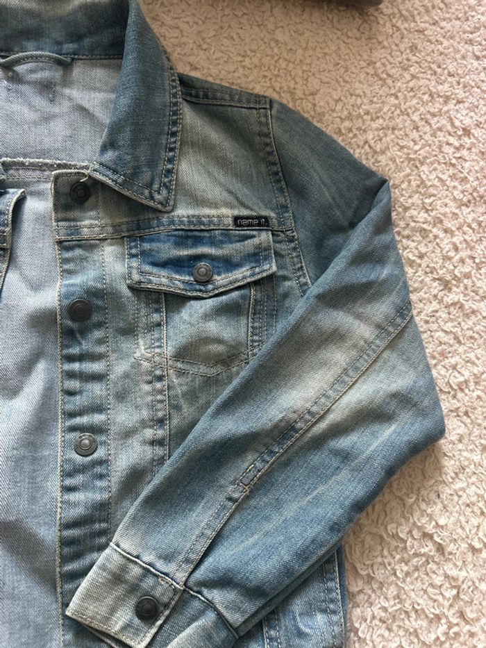 Veste en jean délaver - photo numéro 2