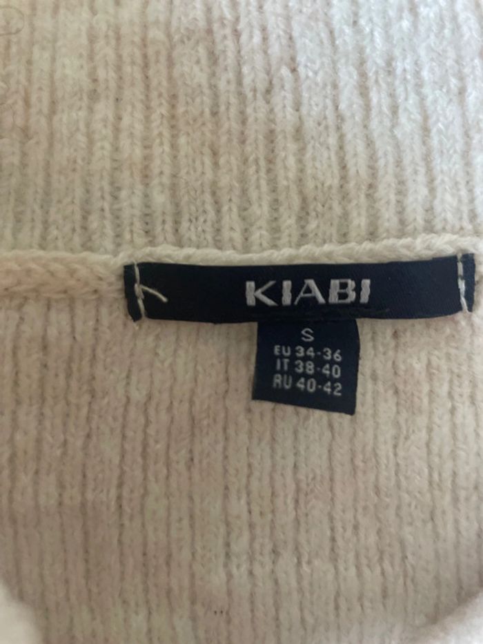 Pull beige Kiabi - photo numéro 2
