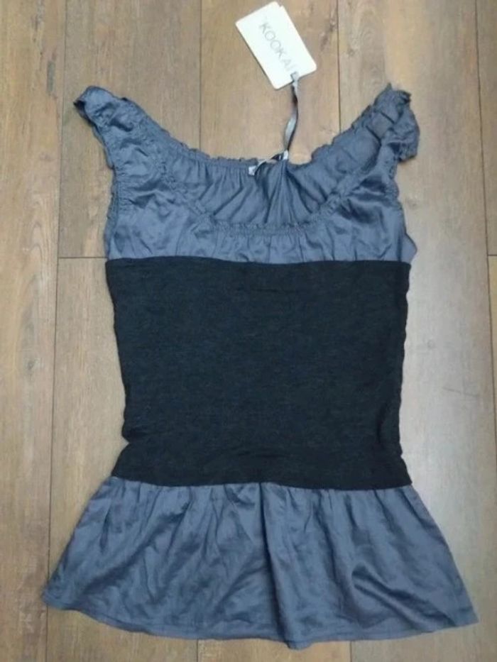 débardeur top kookai t 36 neuf