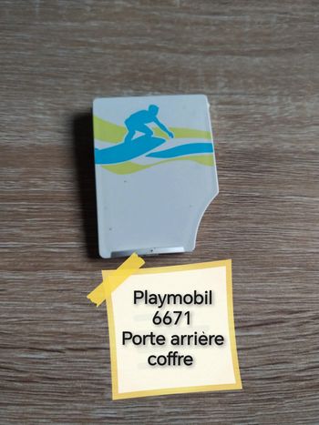 Playmobil 6671 porte coffre