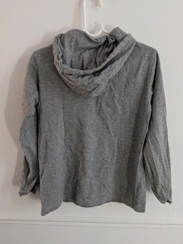 T-shirt manches longues gris London 8 ans - photo numéro 4