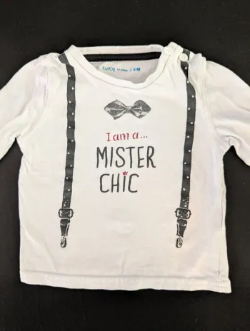 T-shirt manches longues mister chic